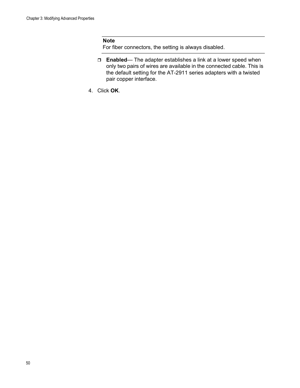 Allied Telesis AT-2911 Series Adapters User Manual | Page 50 / 120