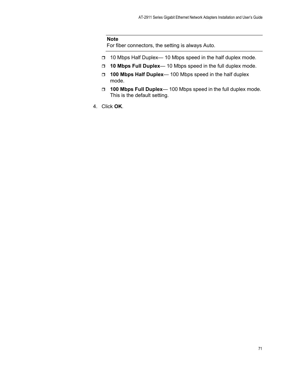 Allied Telesis AT-2911 Series Adapters User Manual | Page 71 / 120