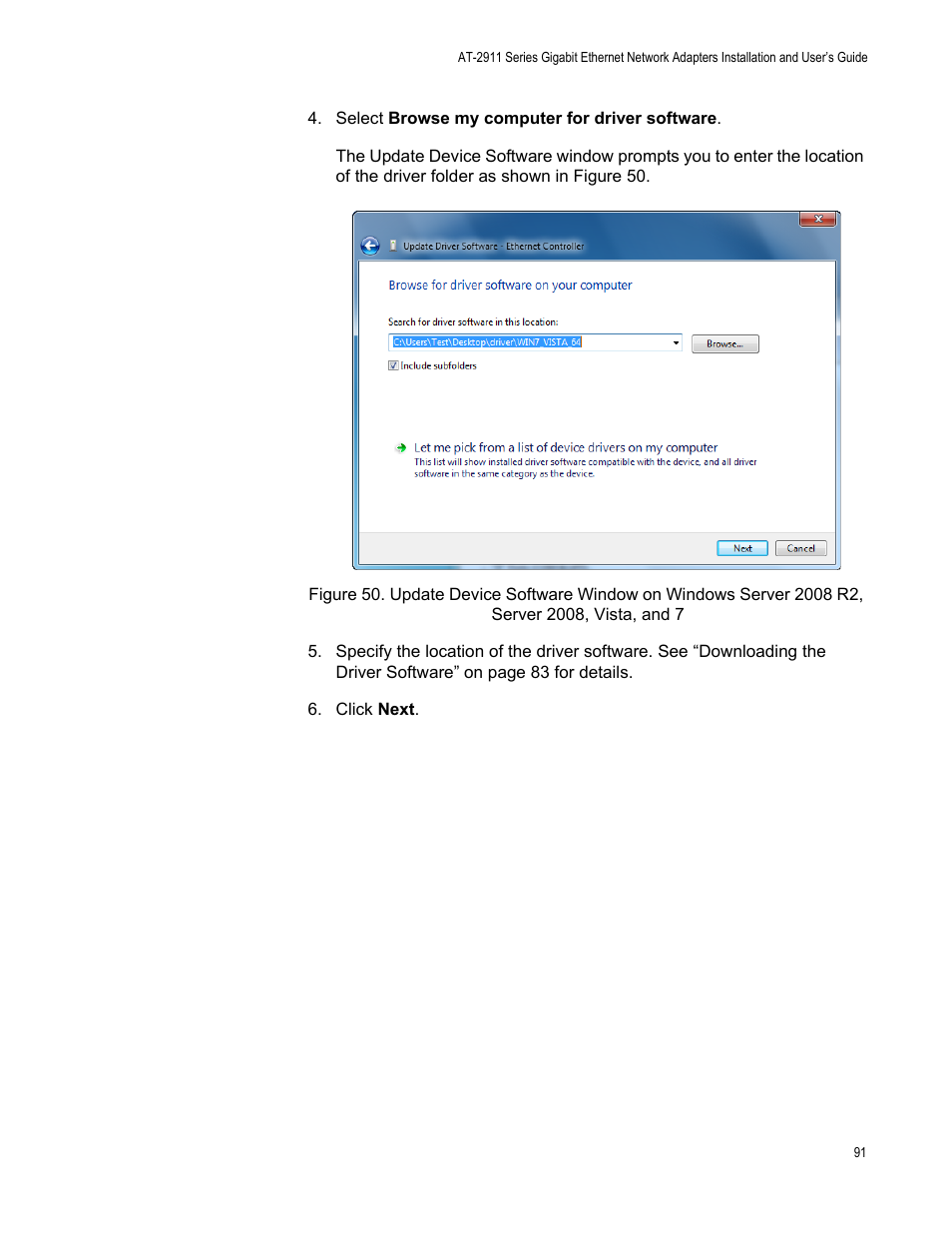 Allied Telesis AT-2911 Series Adapters User Manual | Page 91 / 120