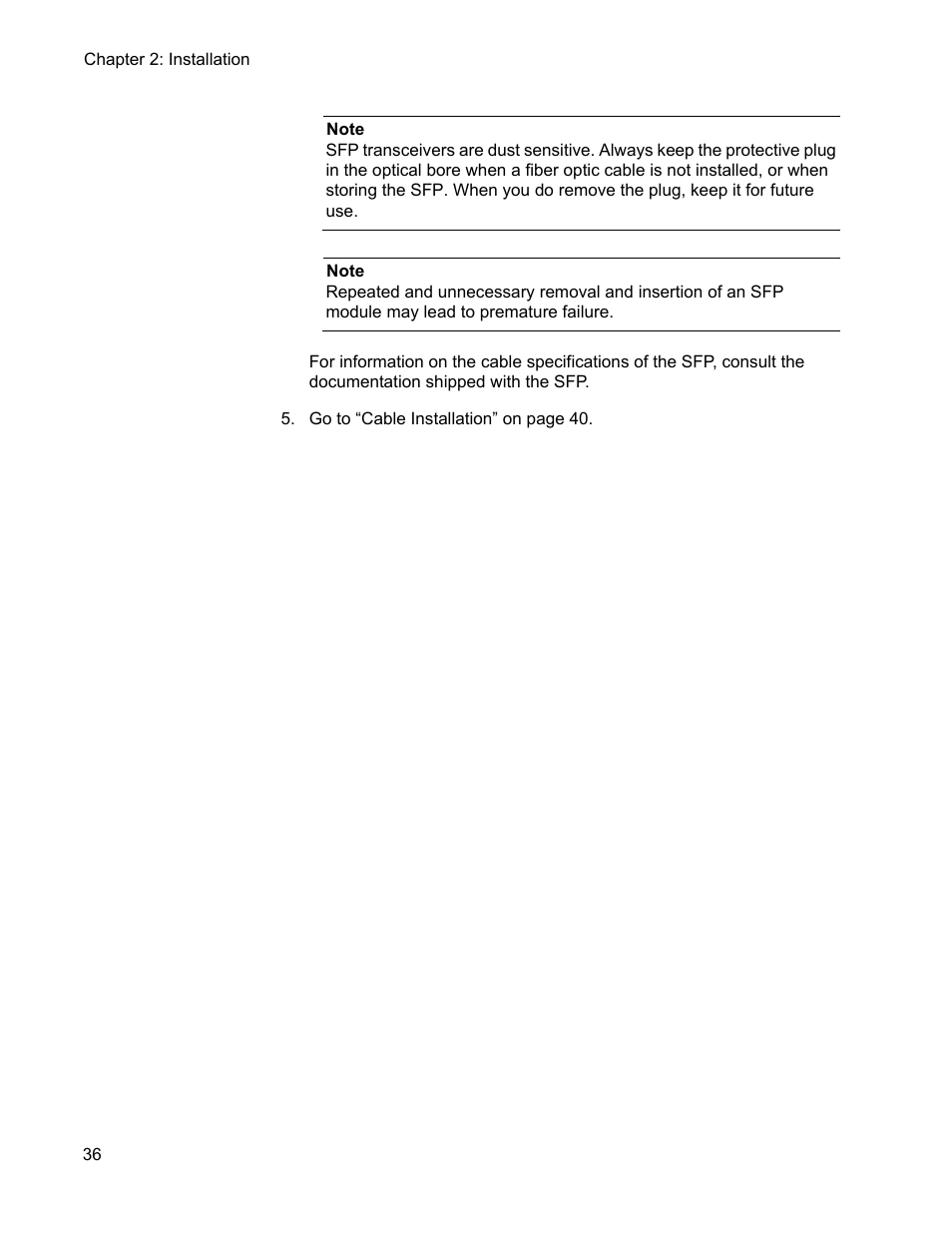 Allied Telesis AT-GS2002/SP User Manual | Page 36 / 52