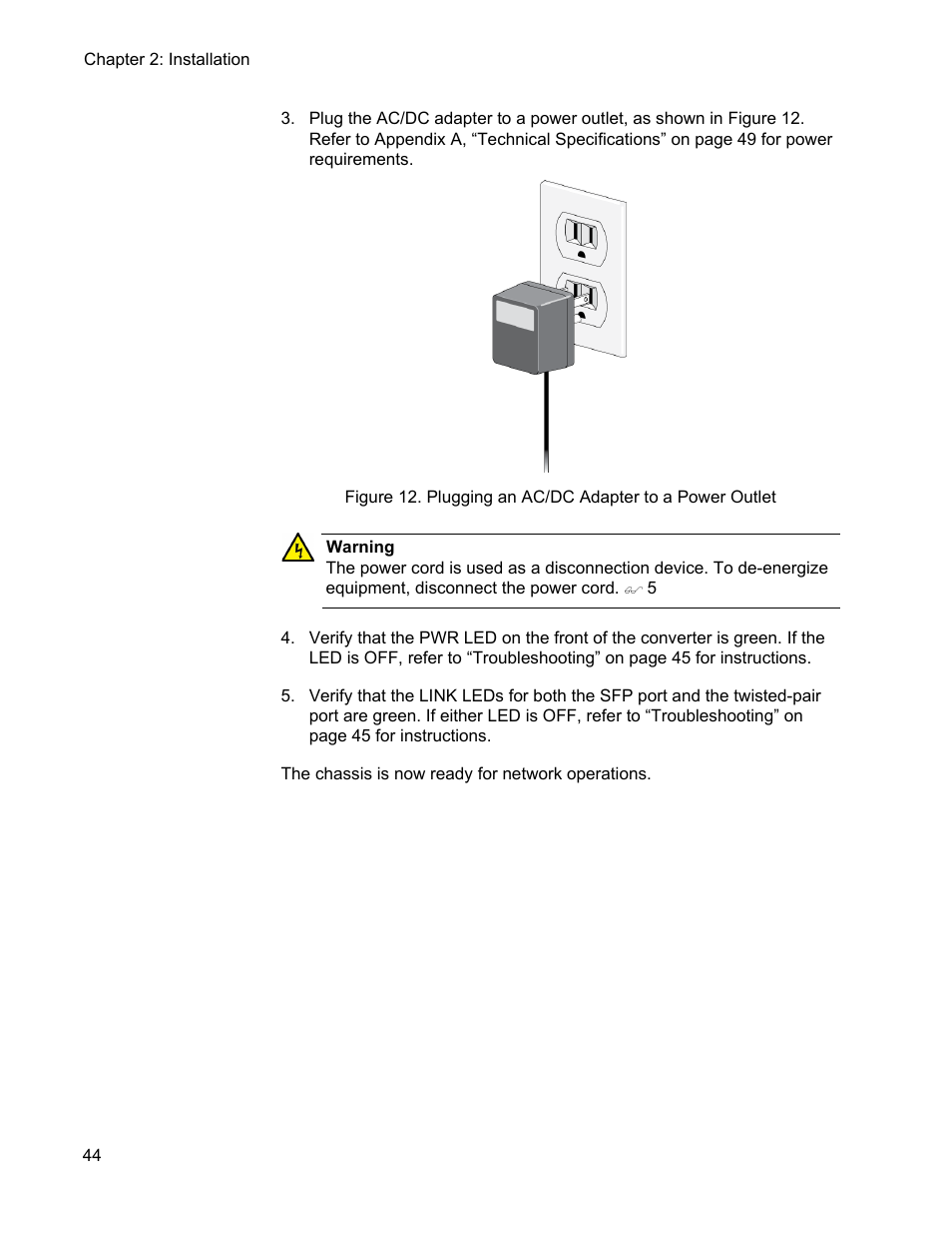 Allied Telesis AT-GS2002/SP User Manual | Page 44 / 52