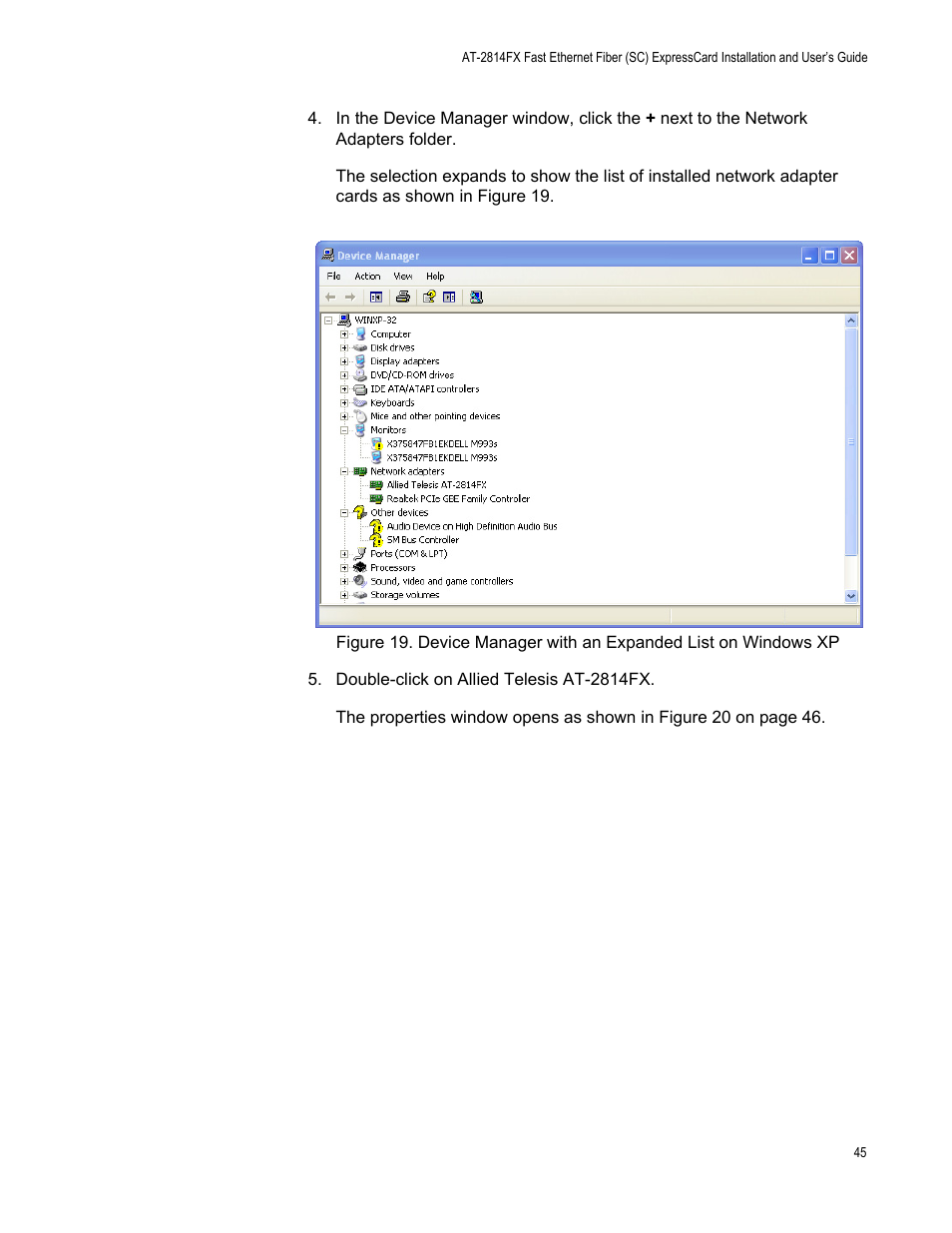 Allied Telesis AT-2814FX User Manual | Page 45 / 86