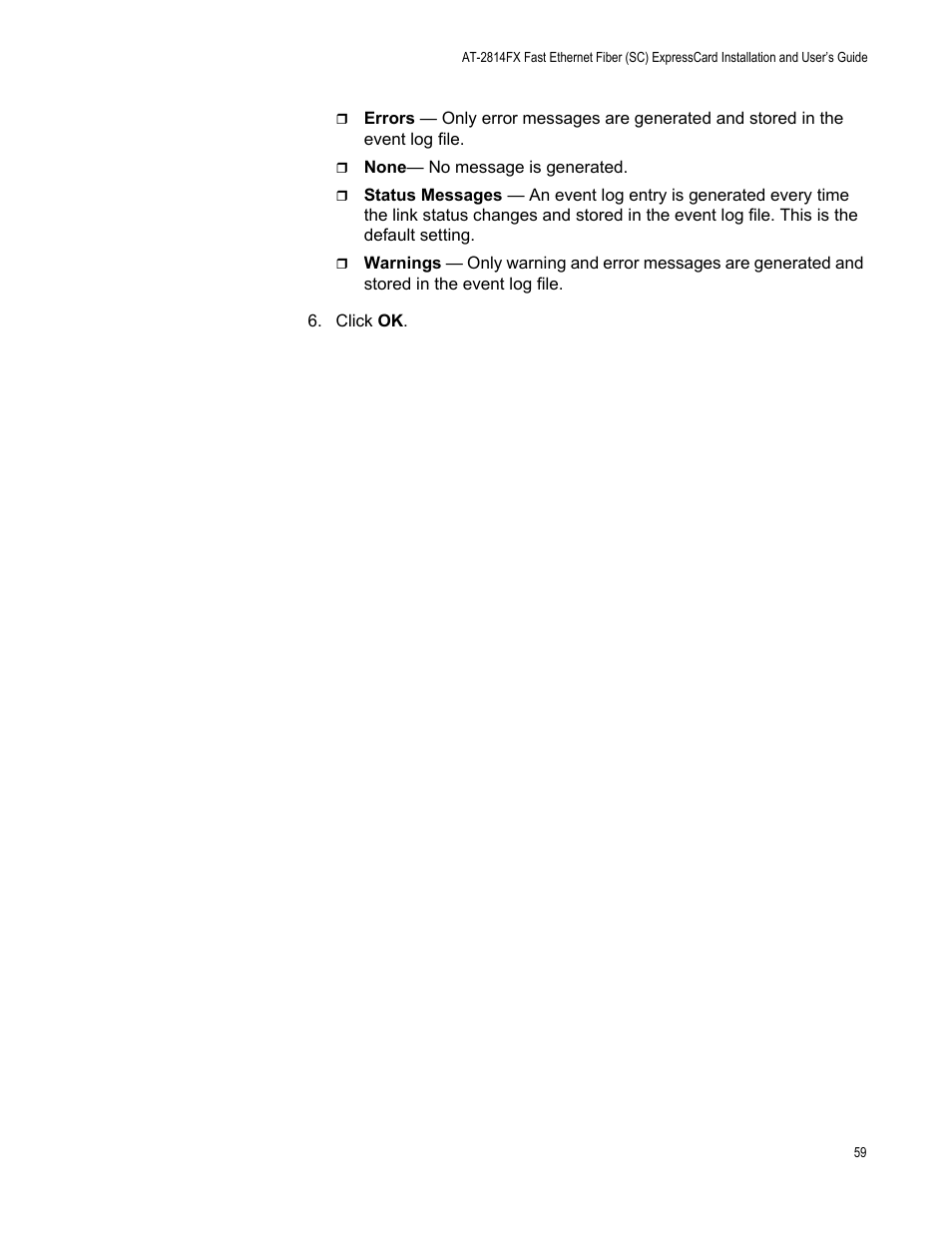 Allied Telesis AT-2814FX User Manual | Page 59 / 86