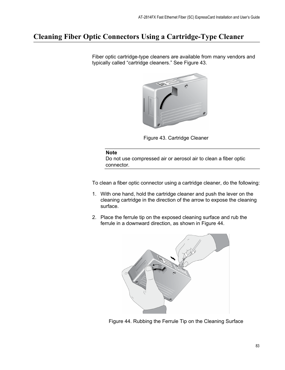 Allied Telesis AT-2814FX User Manual | Page 83 / 86