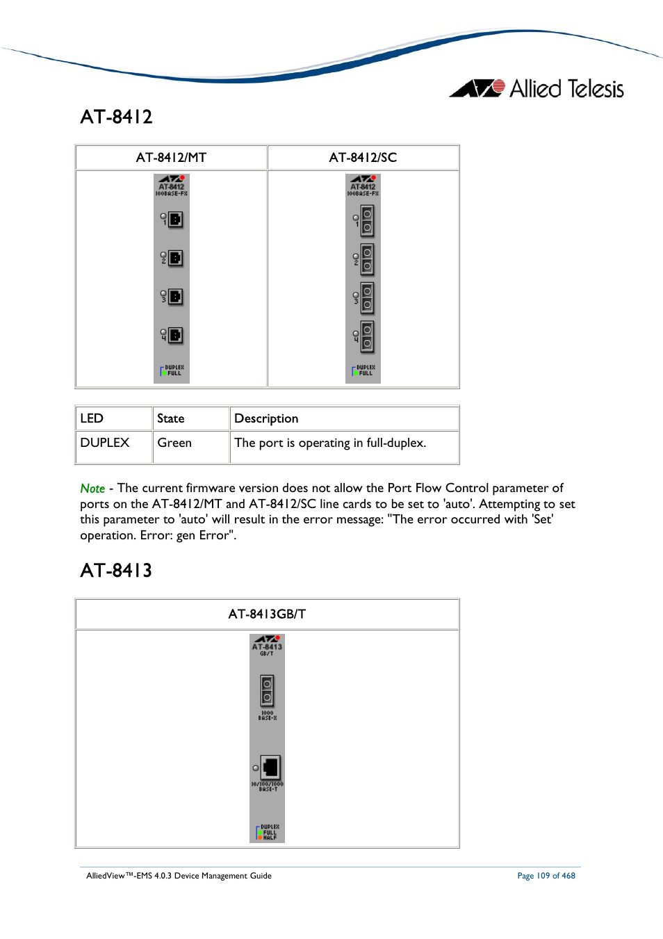At-8412, At-8413 | Allied Telesis AlliedView-EMS 4.0.3 Device-Management User Manual | Page 109 / 468