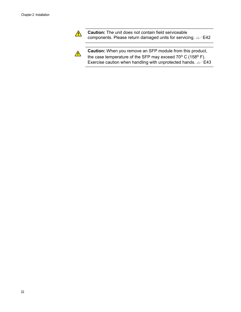 Allied Telesis AT-FS708/POE User Manual | Page 32 / 52