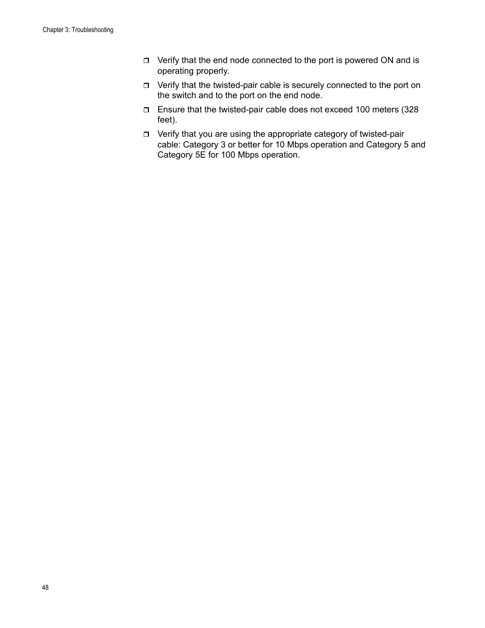 Allied Telesis AT-FS708/POE User Manual | Page 48 / 52