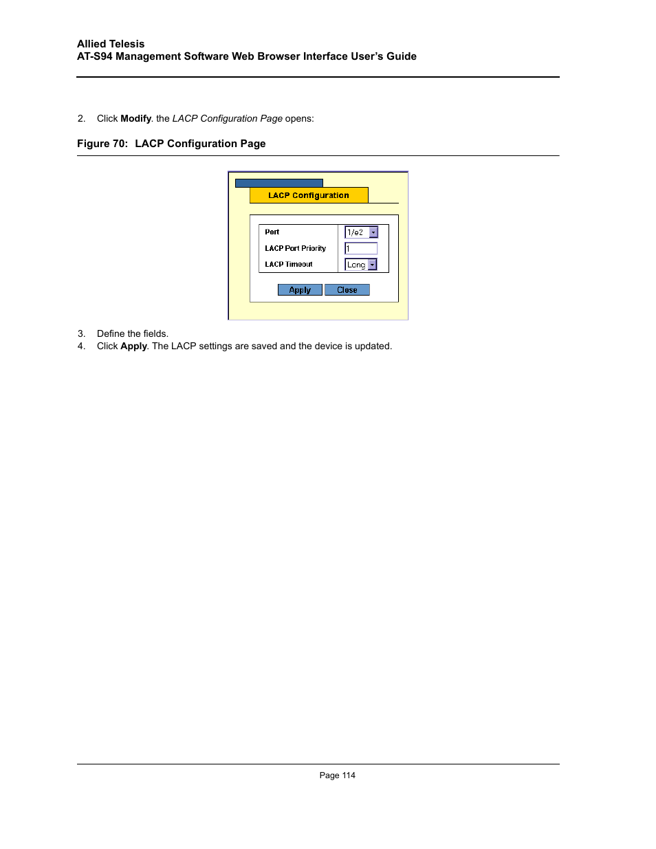 Allied Telesis AT-S94 User Manual | Page 114 / 254