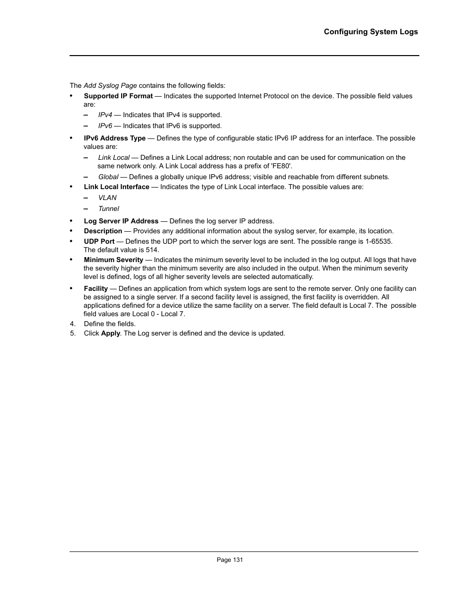 Allied Telesis AT-S94 User Manual | Page 131 / 254