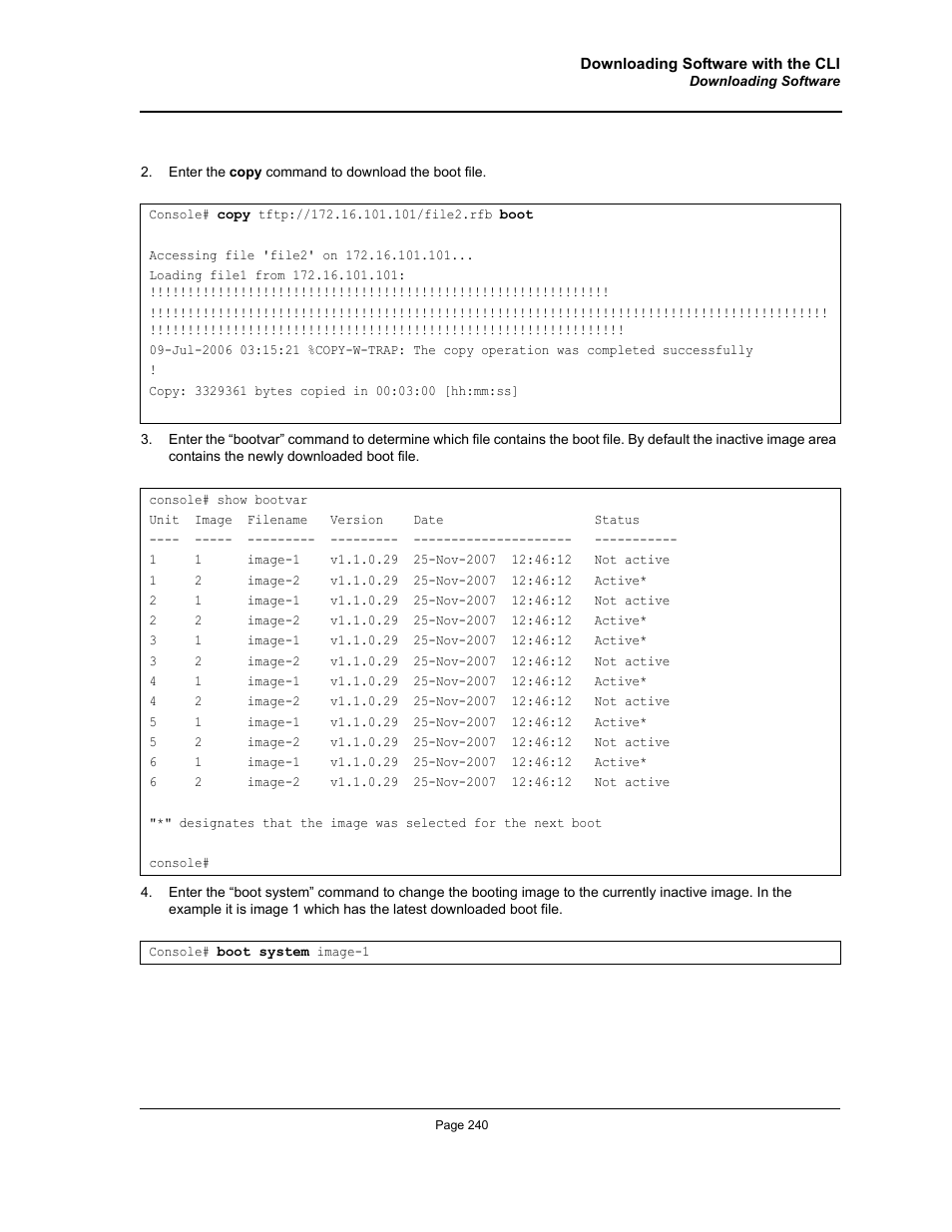 Allied Telesis AT-S94 User Manual | Page 240 / 254