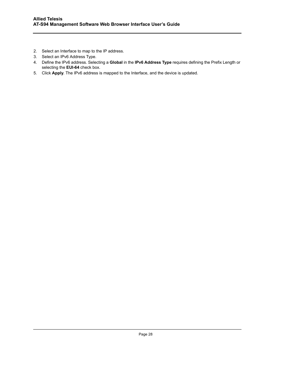 Allied Telesis AT-S94 User Manual | Page 28 / 254