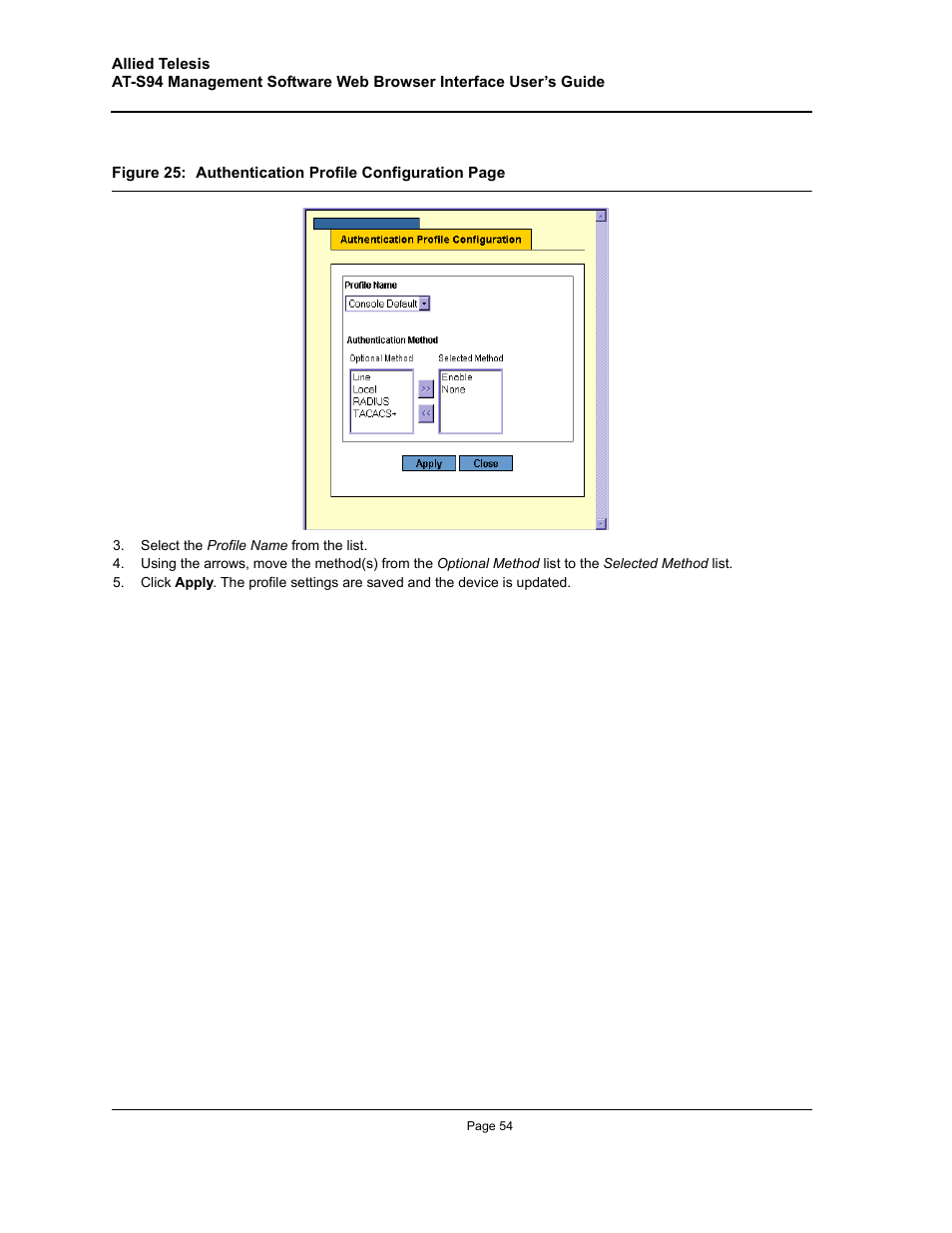 Allied Telesis AT-S94 User Manual | Page 54 / 254