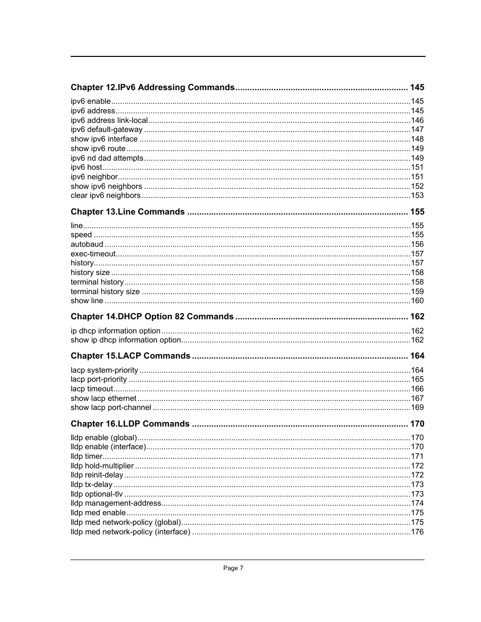Allied Telesis AT-S95 CLI User Manual | Page 7 / 392