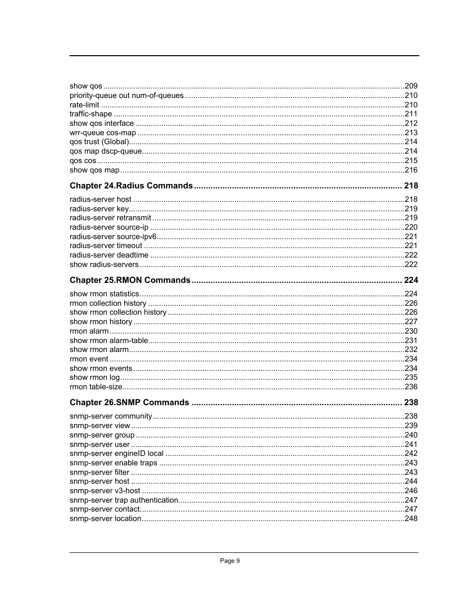 Allied Telesis AT-S95 CLI User Manual | Page 9 / 392