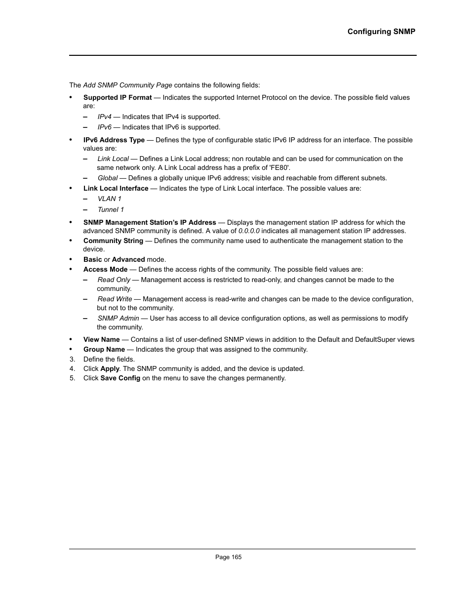 Allied Telesis AT-S95 WEB User Manual | Page 165 / 254