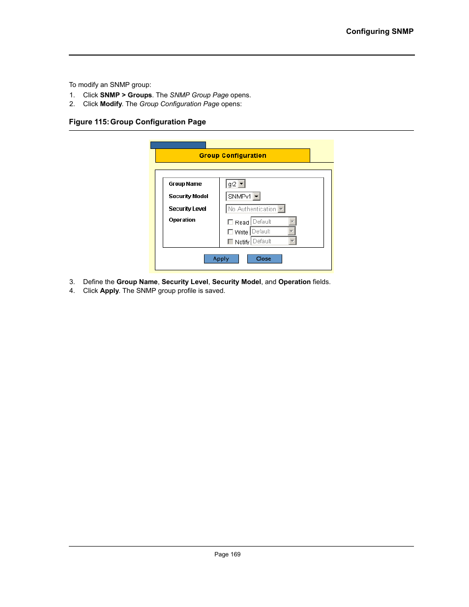 Allied Telesis AT-S95 WEB User Manual | Page 169 / 254