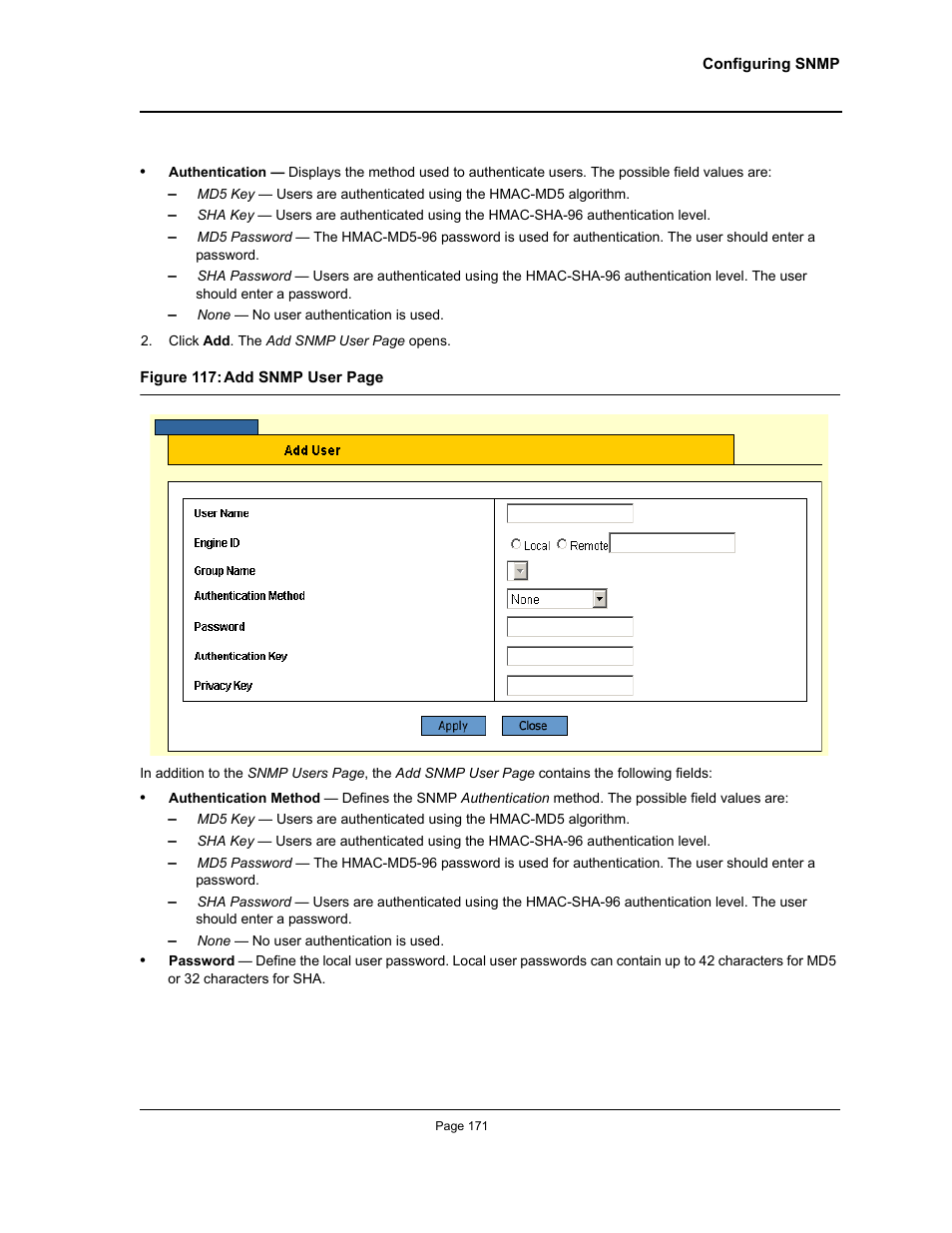 Allied Telesis AT-S95 WEB User Manual | Page 171 / 254