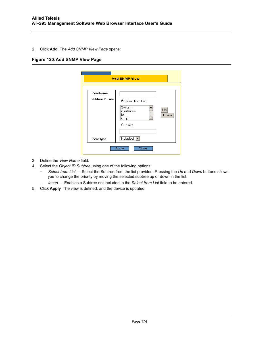 Allied Telesis AT-S95 WEB User Manual | Page 174 / 254
