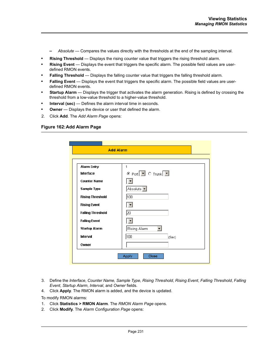 Allied Telesis AT-S95 WEB User Manual | Page 231 / 254