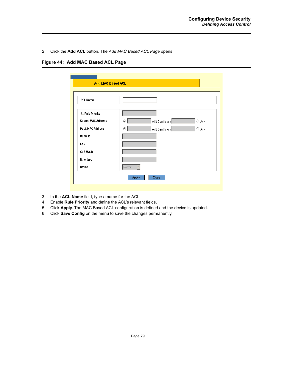 Allied Telesis AT-S95 WEB User Manual | Page 79 / 254