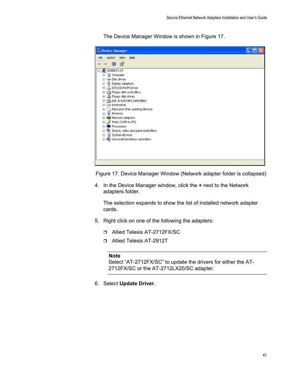 Allied Telesis AT-2912T User Manual | Page 41 / 100