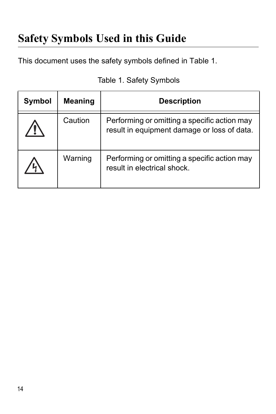 Safety symbols used in this guide | Allied Telesis AT-WA7400 User Manual | Page 16 / 62