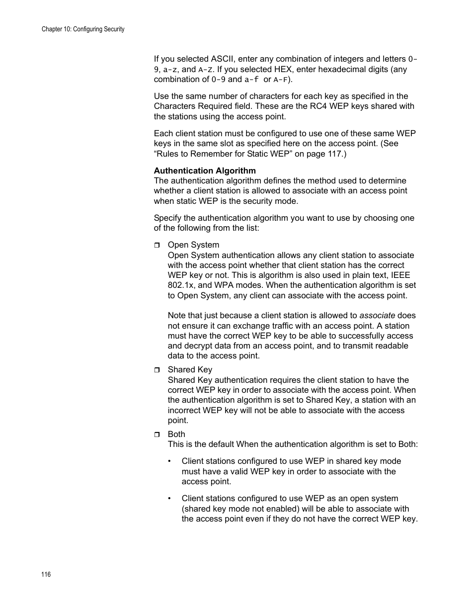 Allied Telesis AT-WA7400/EU User Manual | Page 116 / 364