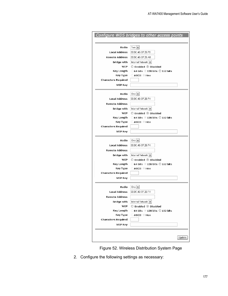 Allied Telesis AT-WA7400/EU User Manual | Page 177 / 364