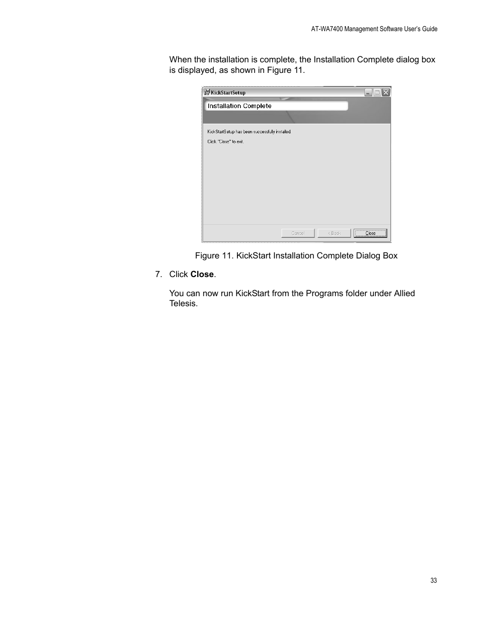 Allied Telesis AT-WA7400/EU User Manual | Page 33 / 364