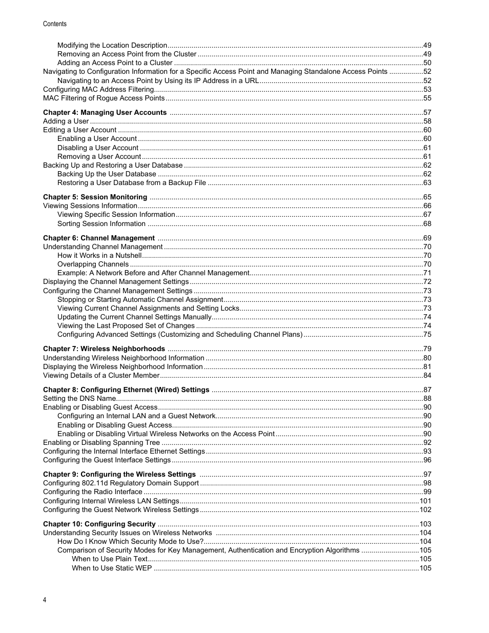 Allied Telesis AT-WA7400/EU User Manual | Page 4 / 364