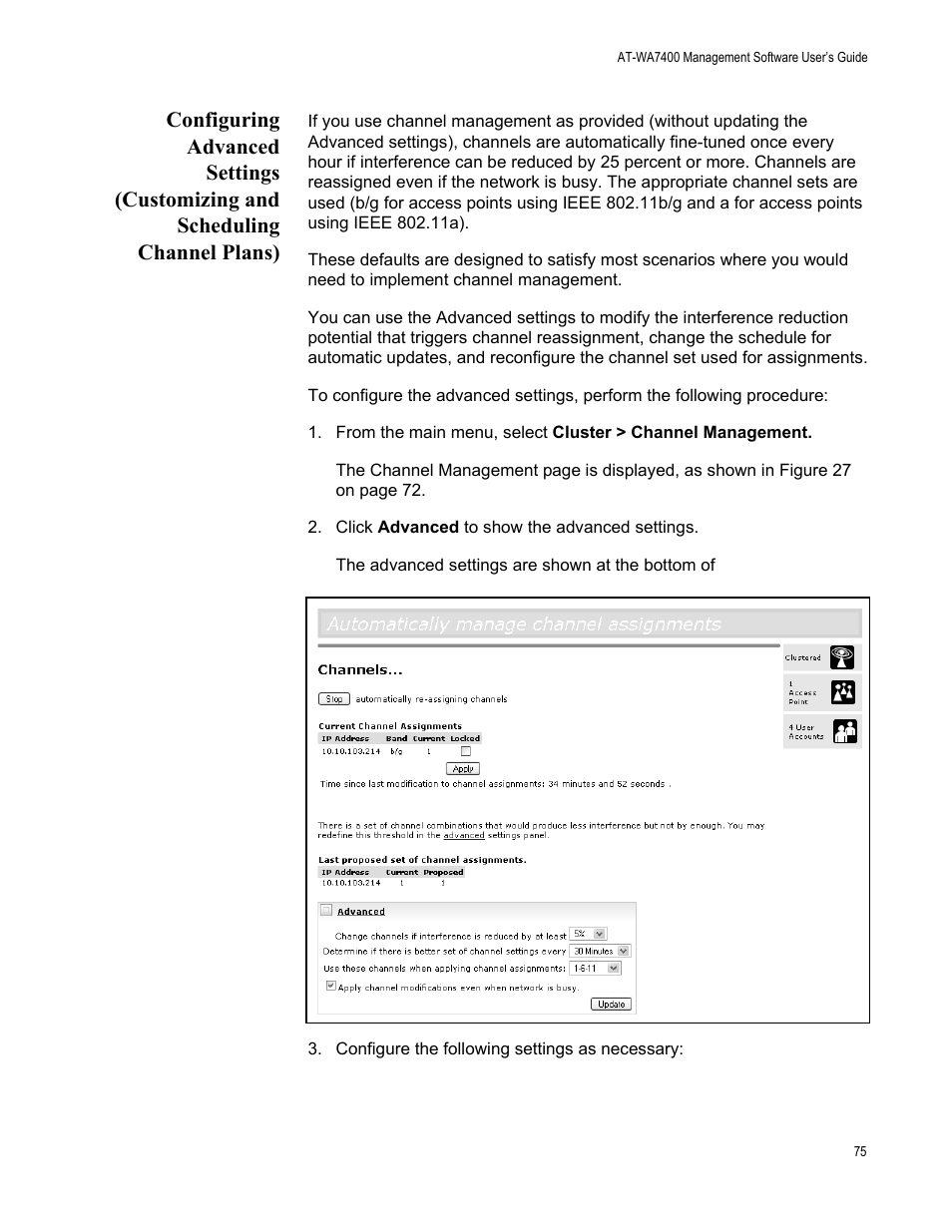 Allied Telesis AT-WA7400/EU User Manual | Page 75 / 364