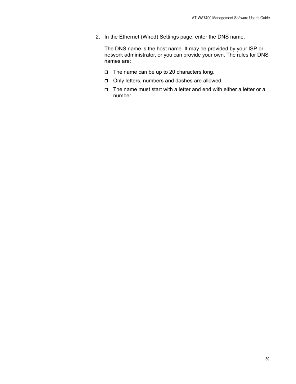 Allied Telesis AT-WA7400/EU User Manual | Page 89 / 364