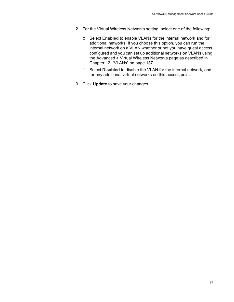 Allied Telesis AT-WA7400/EU User Manual | Page 91 / 364