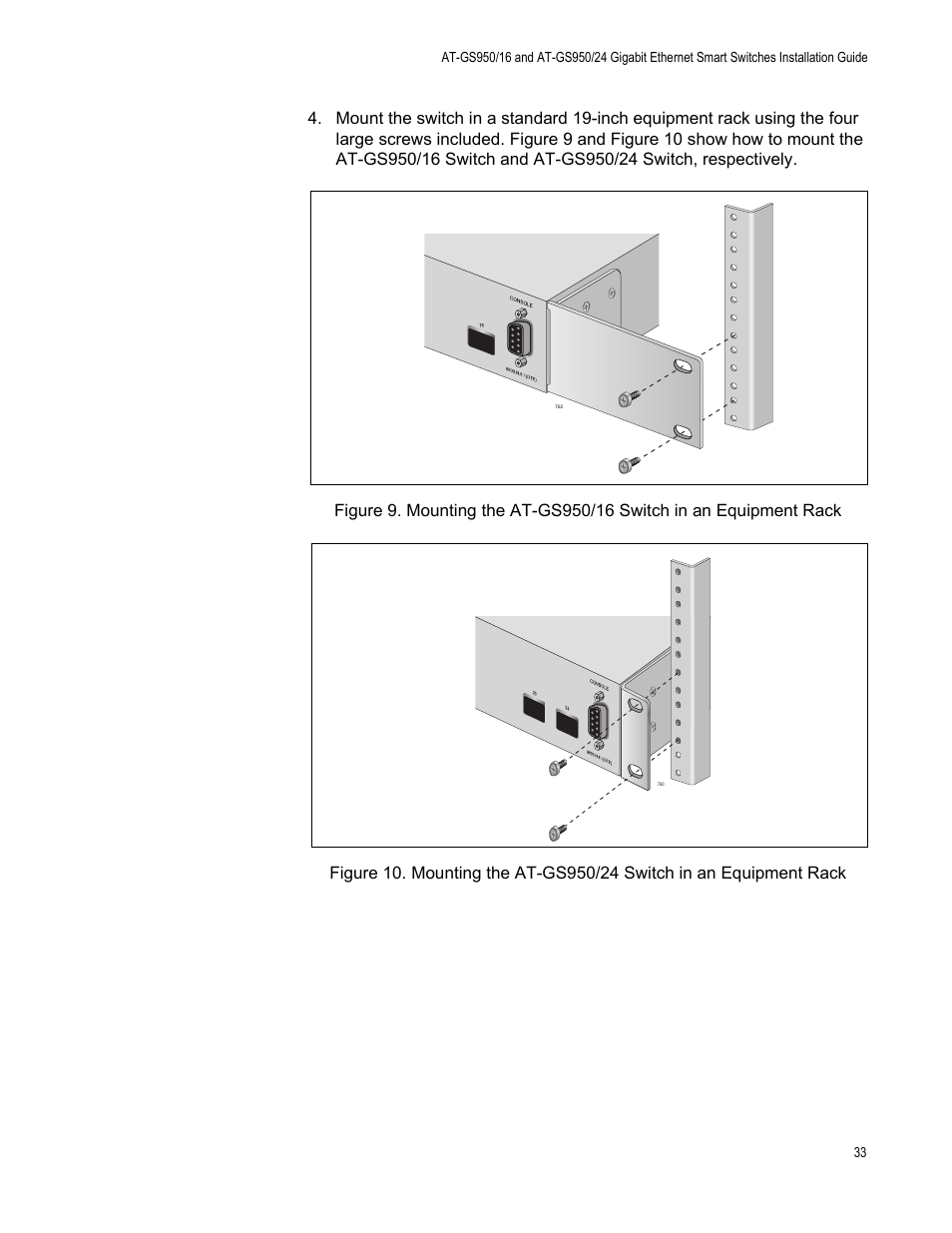 Allied Telesis AT-GS950/24 User Manual | Page 33 / 44