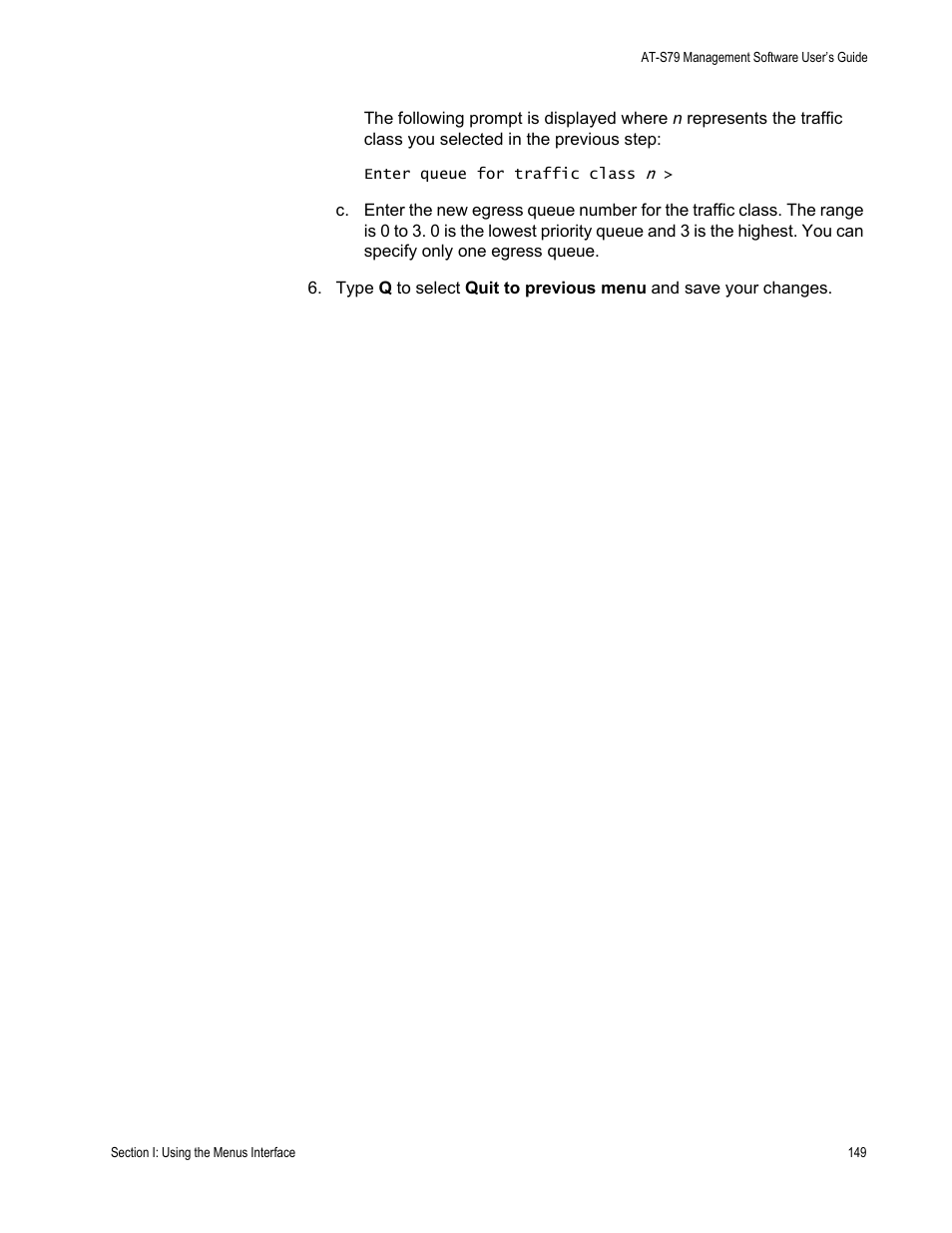 Allied Telesis AT-S79 User Manual | Page 149 / 348