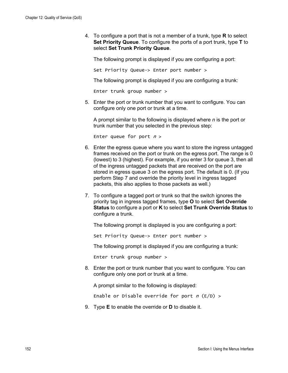 Allied Telesis AT-S79 User Manual | Page 152 / 348