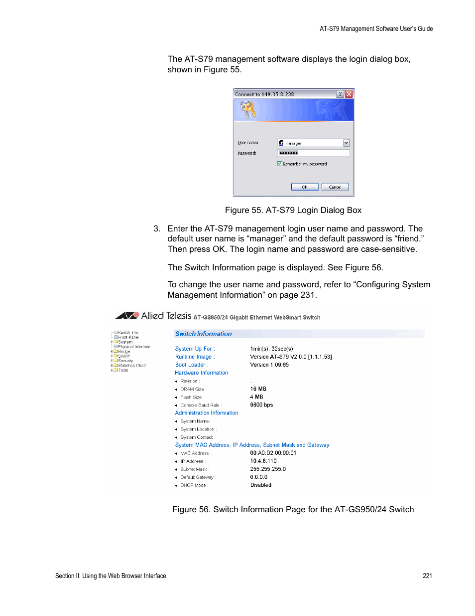 Allied Telesis AT-S79 User Manual | Page 221 / 348
