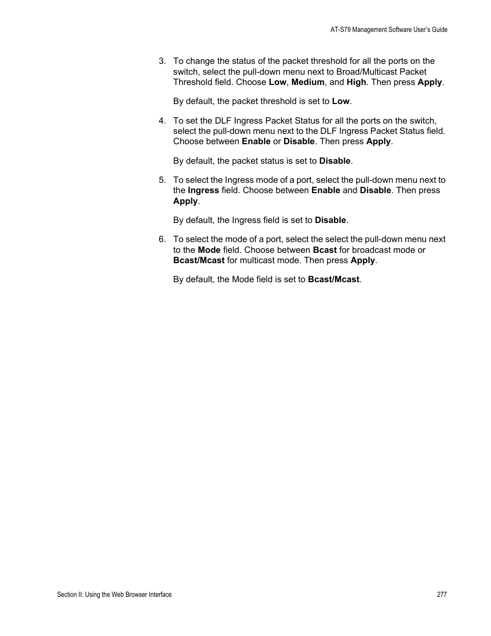 Allied Telesis AT-S79 User Manual | Page 277 / 348