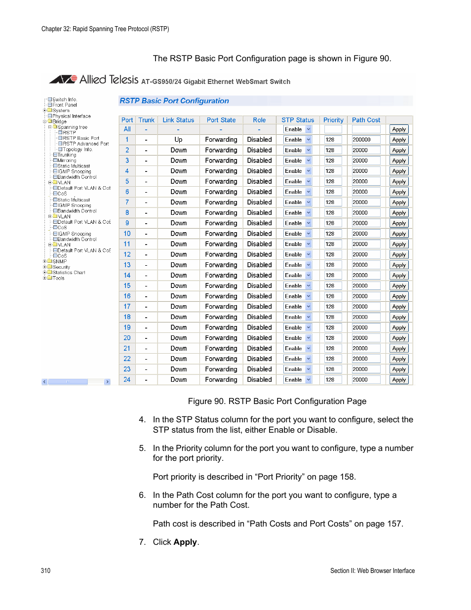 Allied Telesis AT-S79 User Manual | Page 310 / 348