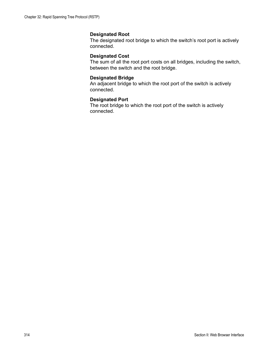 Allied Telesis AT-S79 User Manual | Page 314 / 348