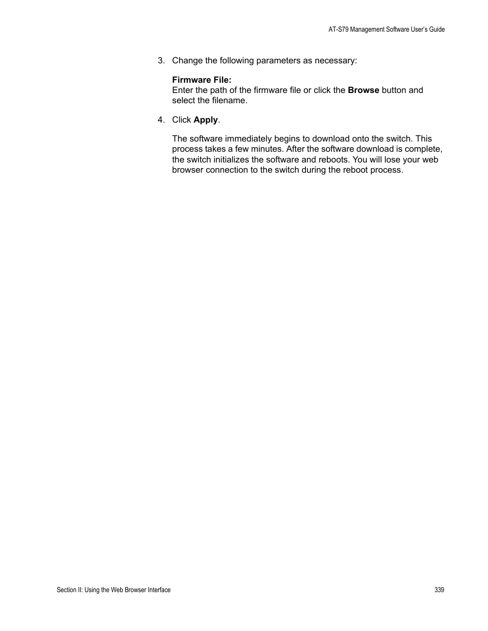 Allied Telesis AT-S79 User Manual | Page 339 / 348