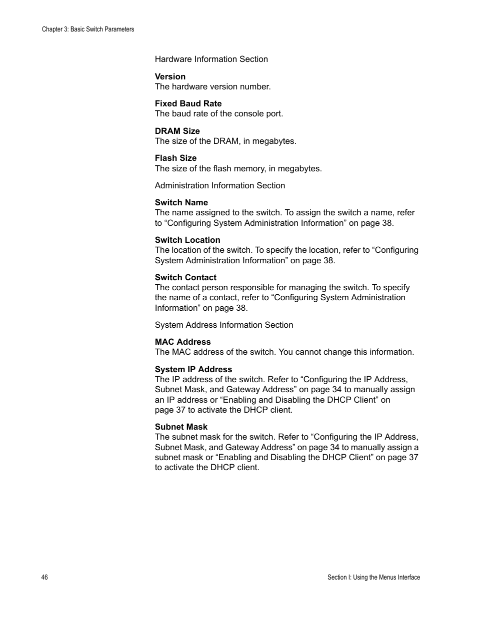 Allied Telesis AT-S79 User Manual | Page 46 / 348