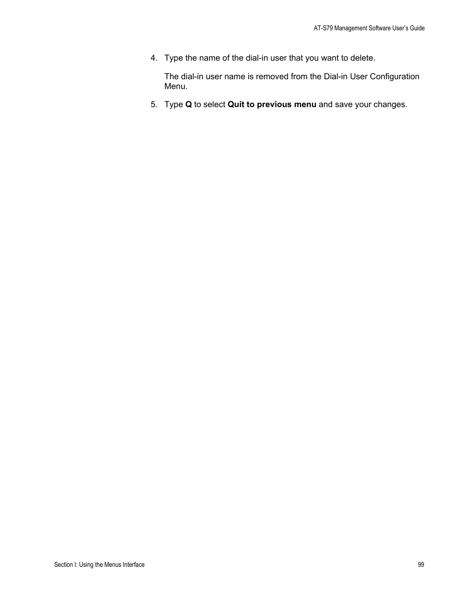 Allied Telesis AT-S79 User Manual | Page 99 / 348