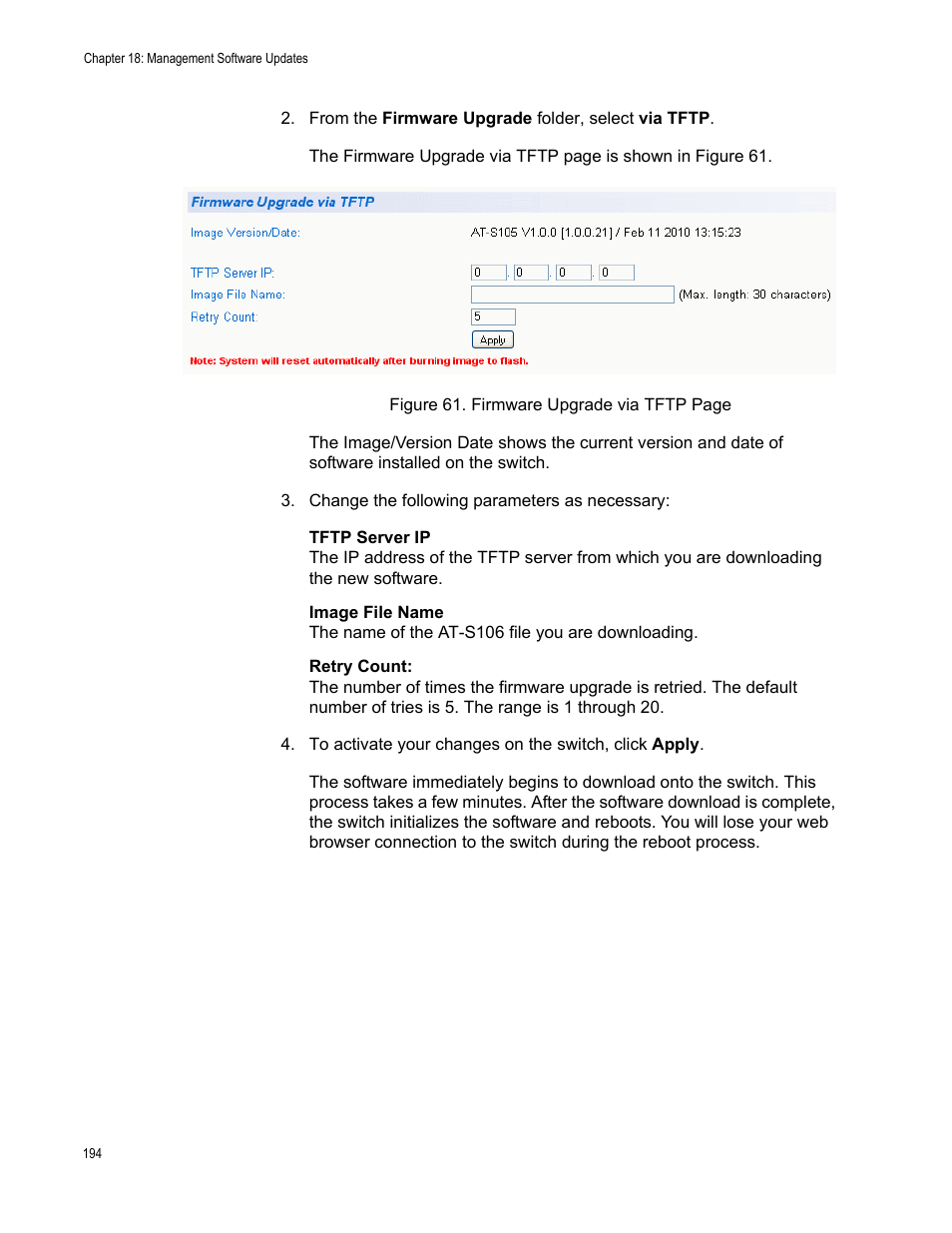 Allied Telesis AT-S106 User Manual | Page 194 / 226