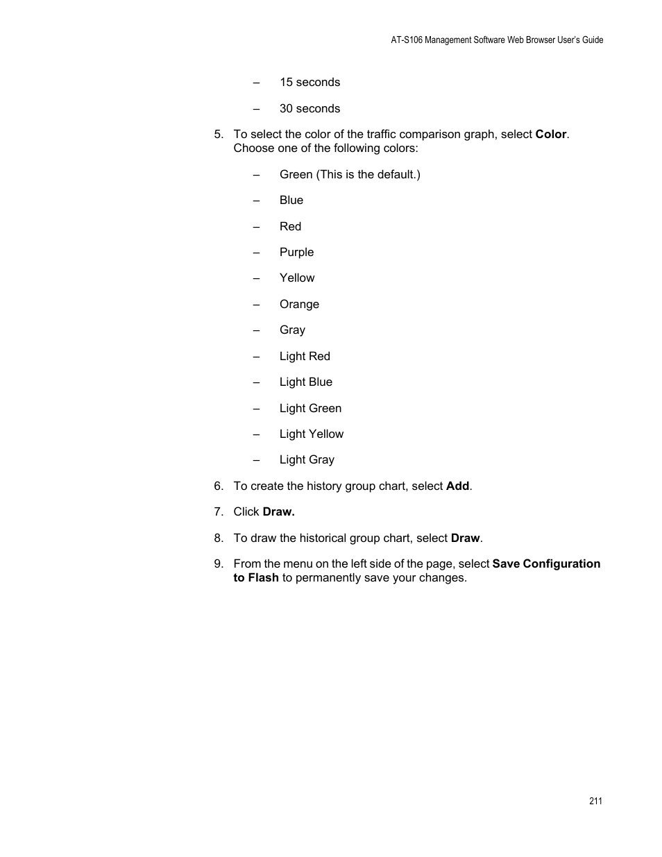 Allied Telesis AT-S106 User Manual | Page 211 / 226