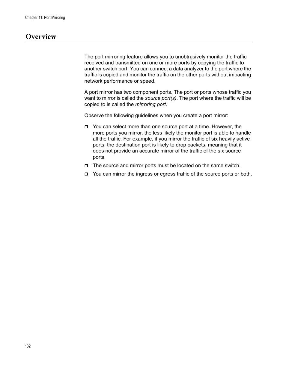Overview | Allied Telesis AT-S105 User Manual | Page 132 / 234