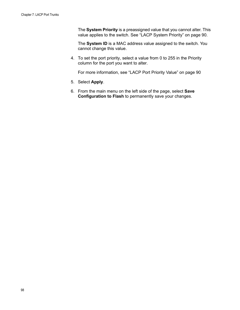 Allied Telesis AT-S105 User Manual | Page 98 / 234