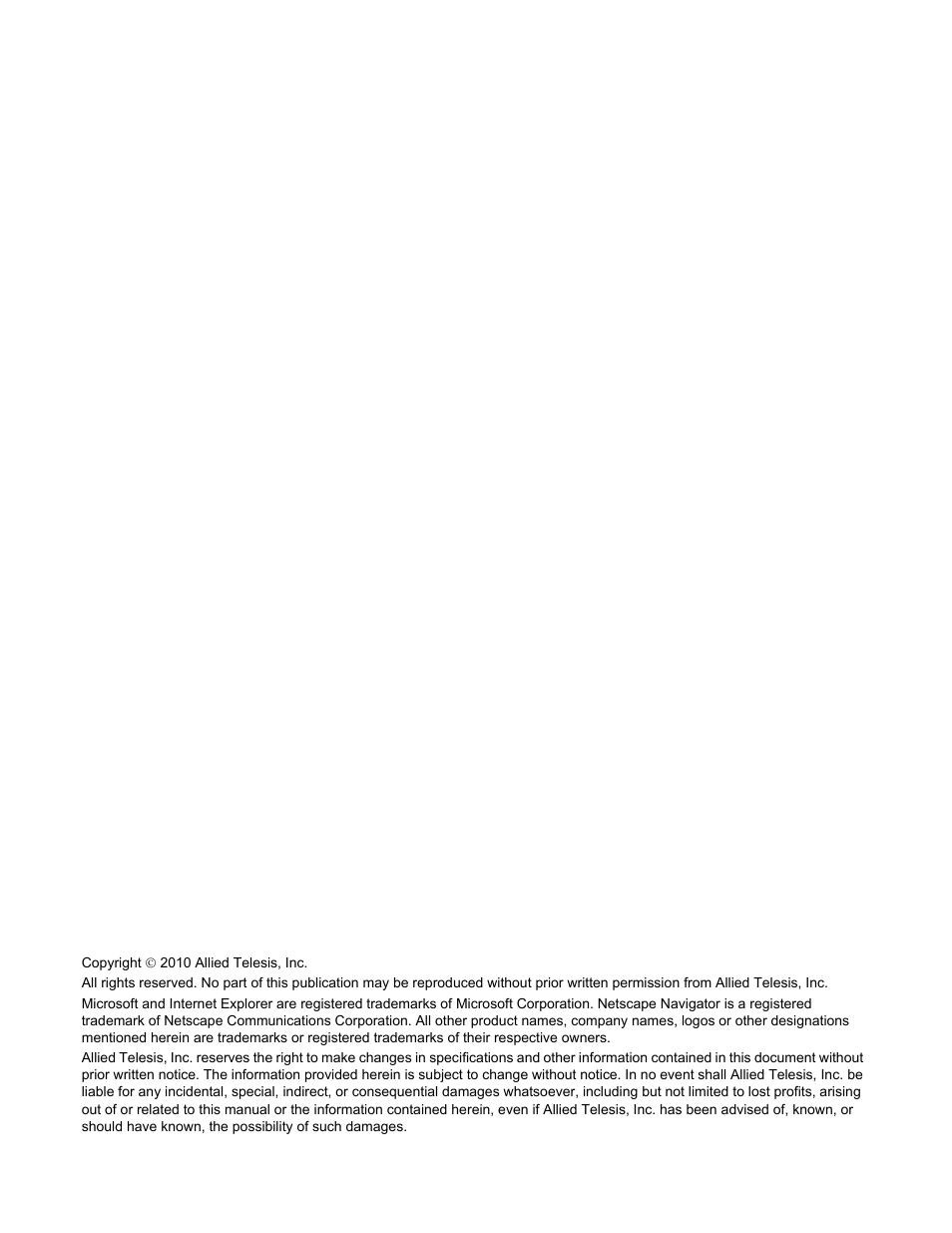 Allied Telesis Broadcom Advanced Control Suite 3 User Manual | Page 2 / 80