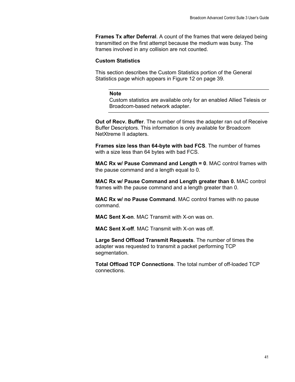 Allied Telesis Broadcom Advanced Control Suite 3 User Manual | Page 41 / 80