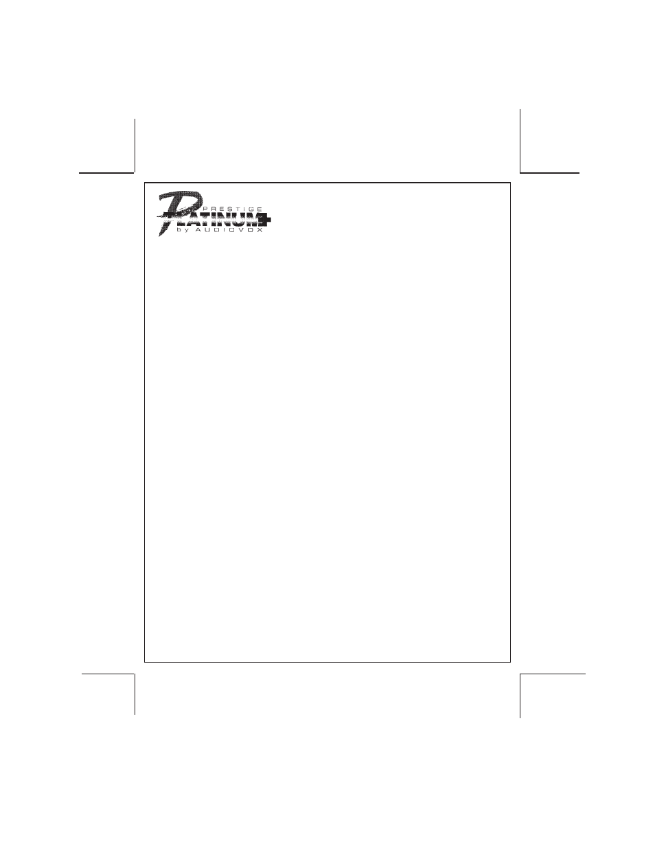 Modèle aps-750 | Audiovox APS 750 User Manual | Page 9 / 24